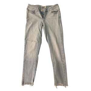 Levi’s Classic Skinny Cut Raw Stylish 711 Skinny Gray Women's Jeans